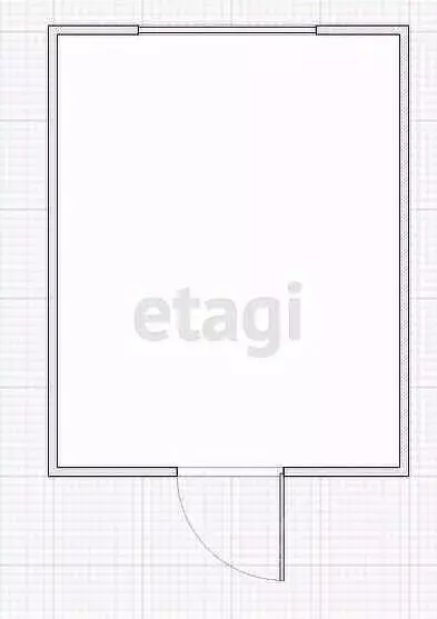 Студия Костромская область, Кострома Юбилейный мкр, 26 (18.6 м) - Фото 2