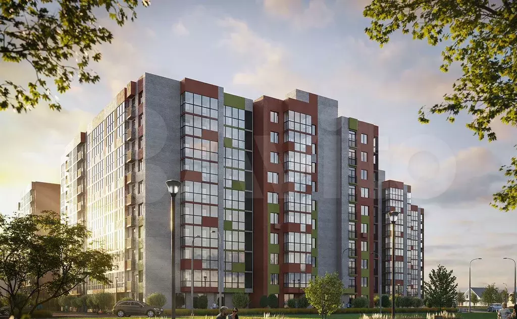1-к. квартира, 31,6 м, 7/7 эт. - Фото 0