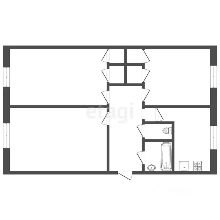 3-к кв. Тюменская область, Тюмень Советская ул., 51к3 (122.0 м) - Фото 1