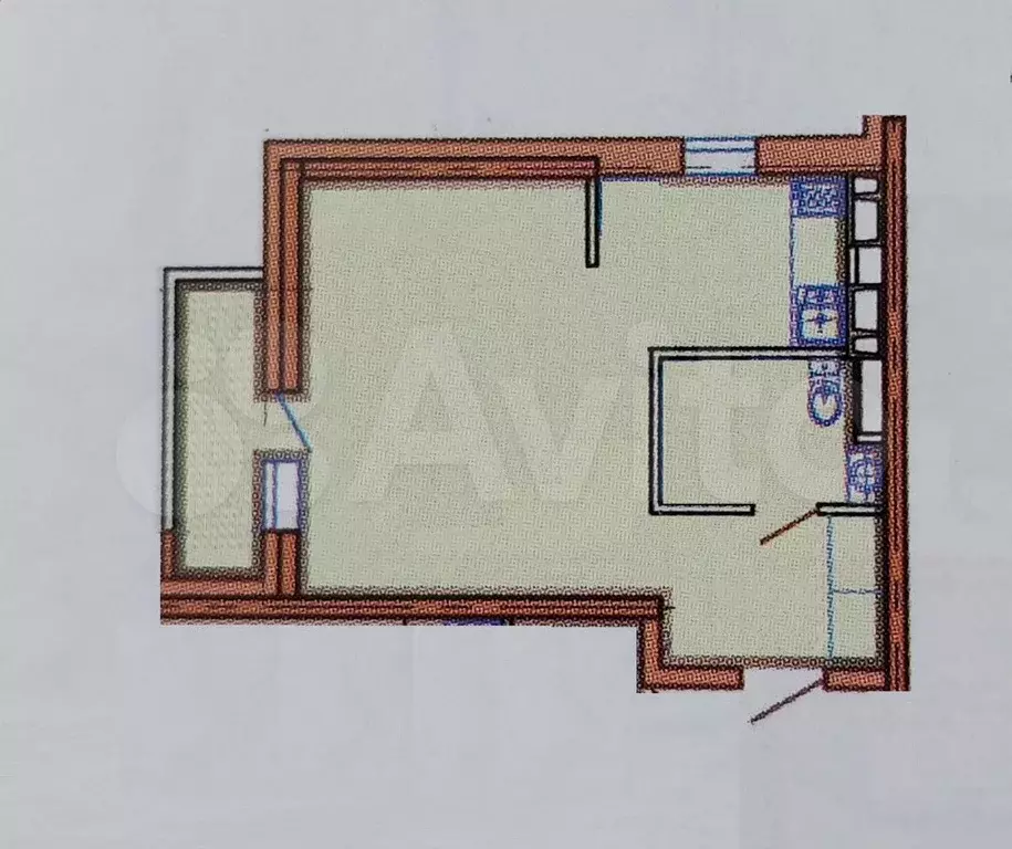 Квартира-студия, 31 м, 18/22 эт. - Фото 0