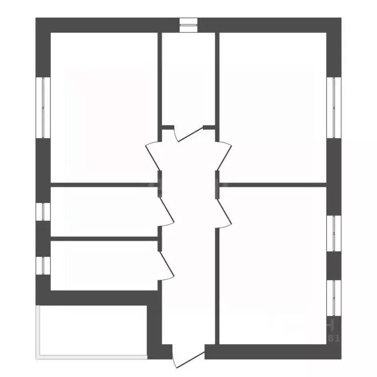 Дом в Ростовская область, Таганрог Скиф садовое товарищество,  (77 м) - Фото 1