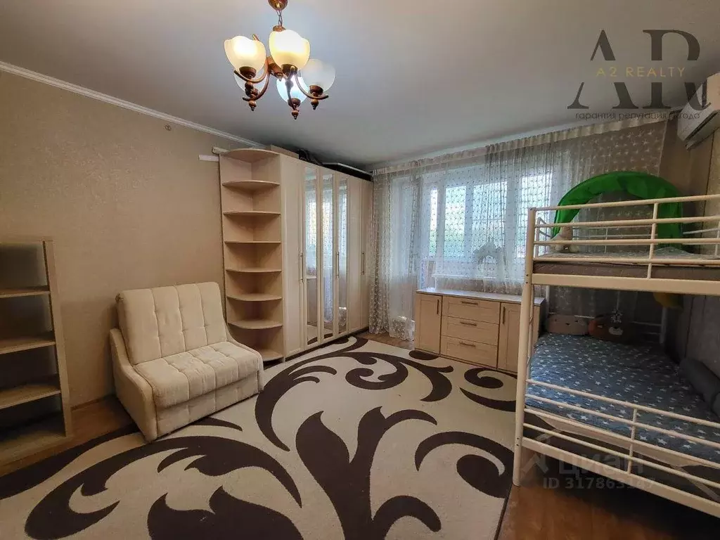 Квартира, 1 комната, 38.7 м - Фото 0