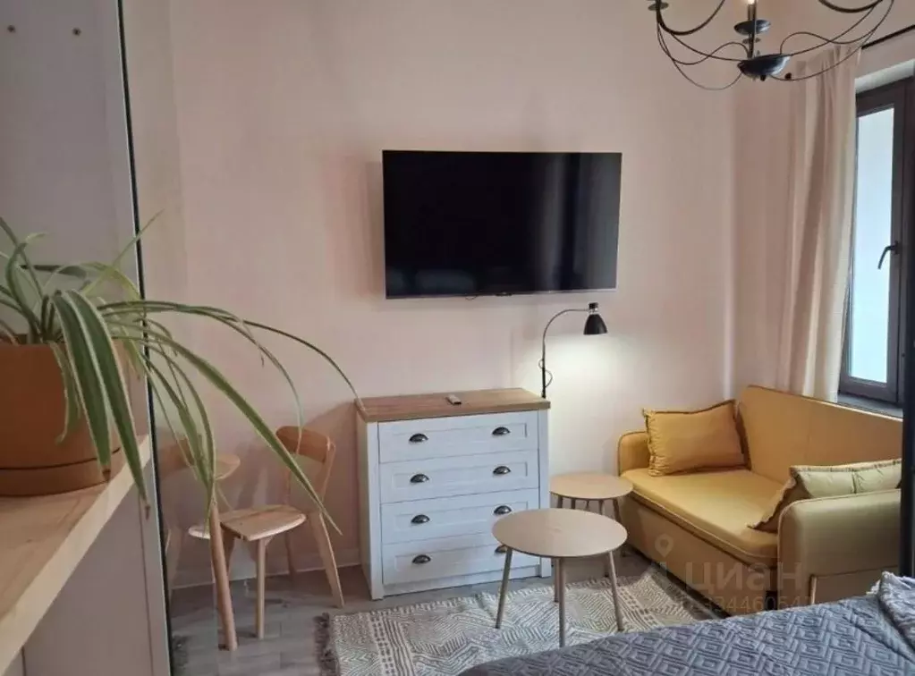 Студия Краснодарский край, Сочи Мамайка мкр, ул. Волжская, 32 (30.0 м) - Фото 1