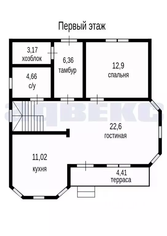 Дом в Ленинградская область, Подпорожье Северная ул., 3 (118 м) - Фото 2