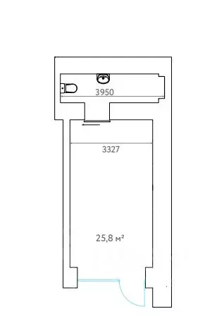 Торговая площадь в Москва Денежный пер., 30 (26 м) - Фото 2