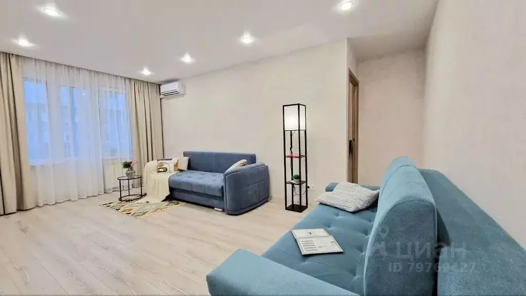 2-к кв. Татарстан, Казань ул. Татарстан, 62 (43.0 м) - Фото 1