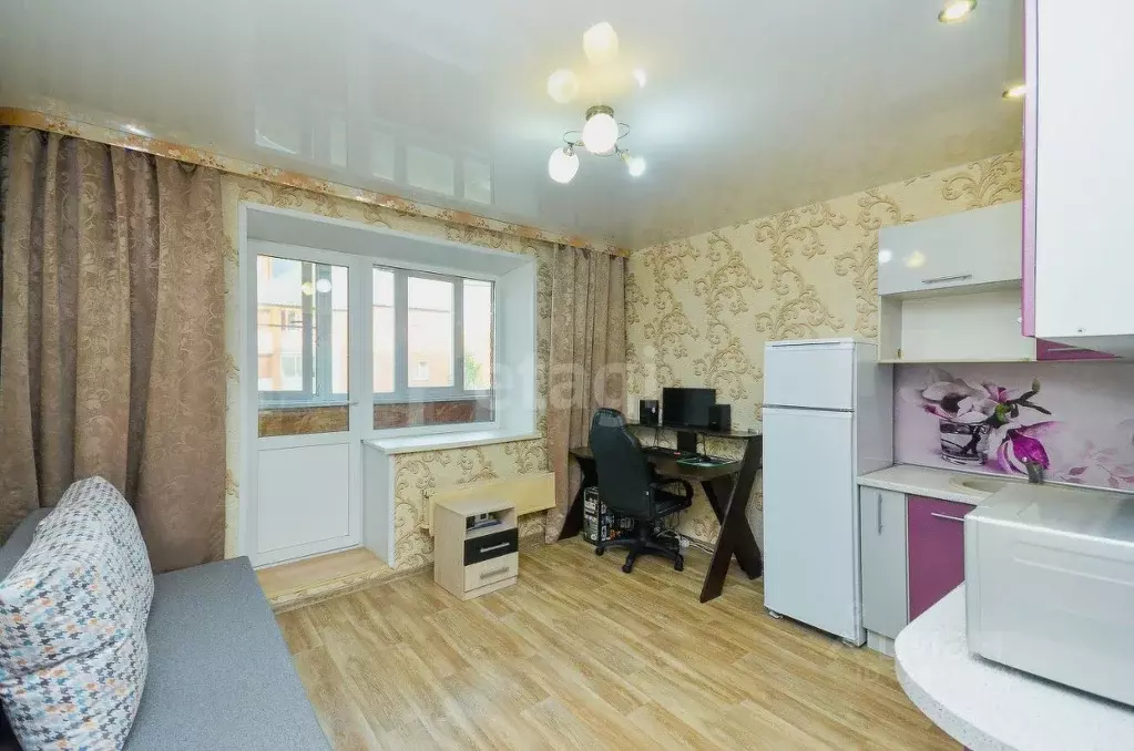 Студия Новосибирская область, Бердск ул. Кристальная, 12 (25.0 м) - Фото 2