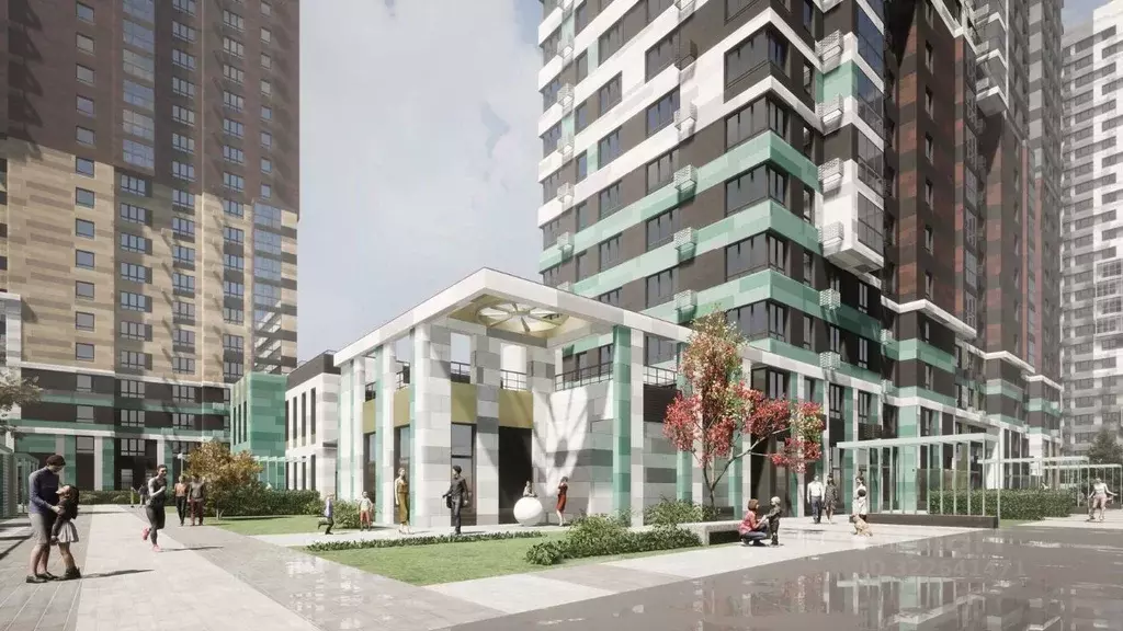 Студия Московская область, Люберцы ул. Гоголя, 3 (23.8 м) - Фото 2