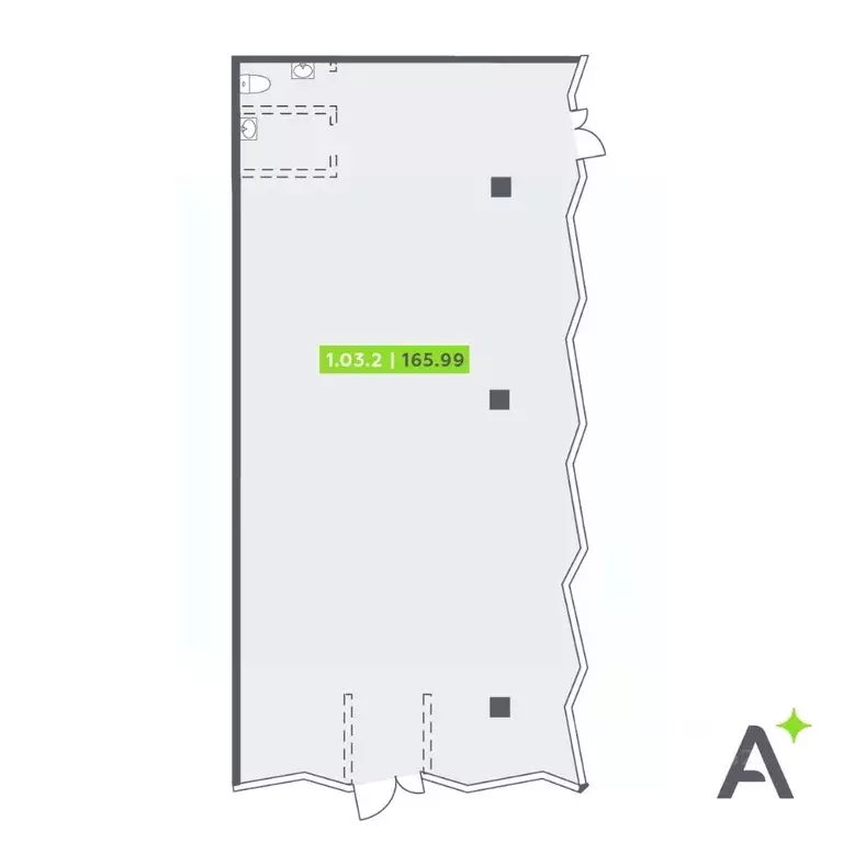 Офис в Санкт-Петербург Московский просп., 65Э (166 м) - Фото 1