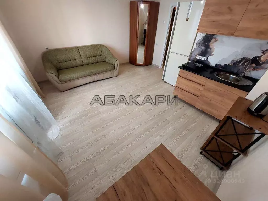 Студия Красноярский край, Красноярск ул. Чернышевского, 110 (28.0 м) - Фото 2