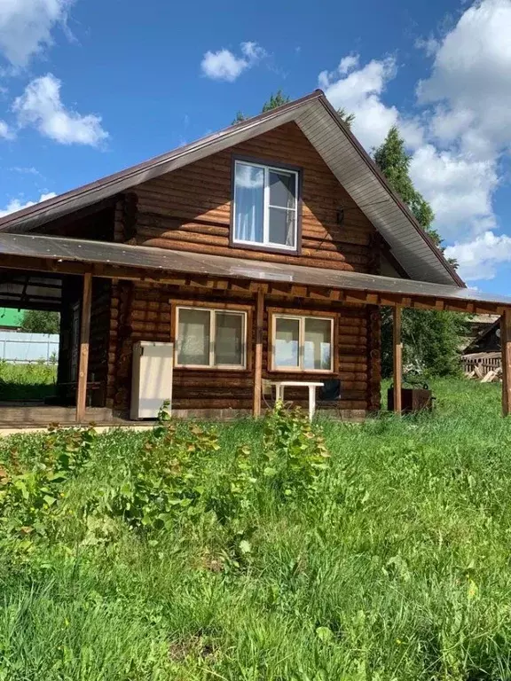 Дом в Пермский край, Ильинский городской округ, д. Гувашер ул. ... - Фото 1