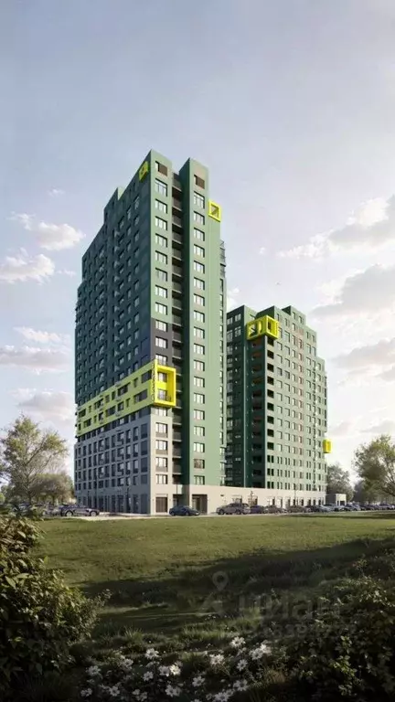 2-к кв. Тюменская область, Тюмень ДОК мкр, ул. Рылеева, 31 (73.69 м) - Фото 1