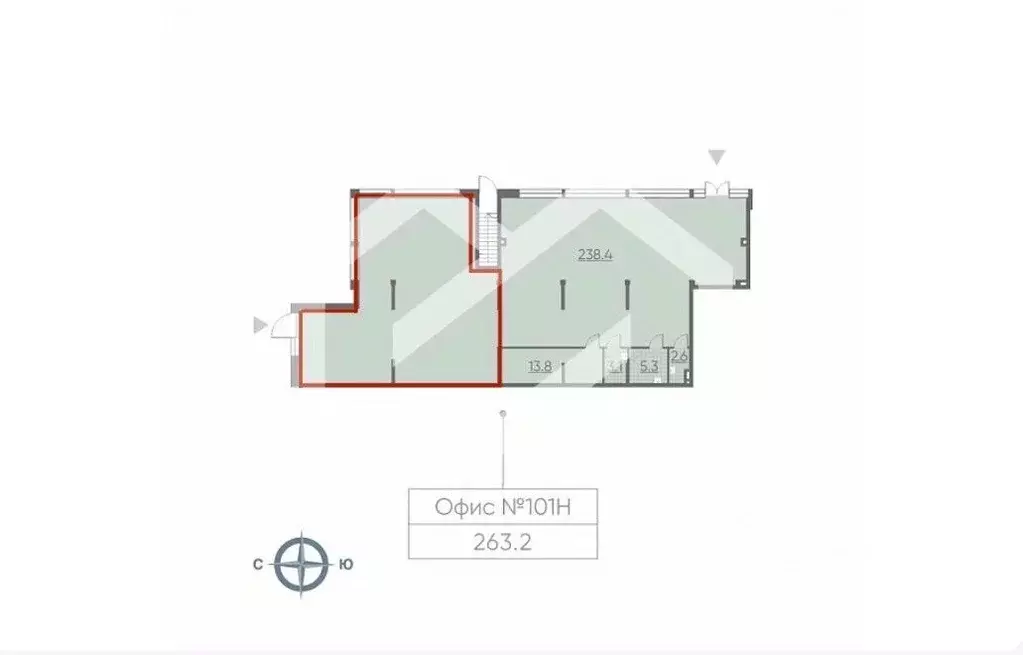 Помещение свободного назначения в Москва ул. Авиаторов, 1 (113 м) - Фото 2