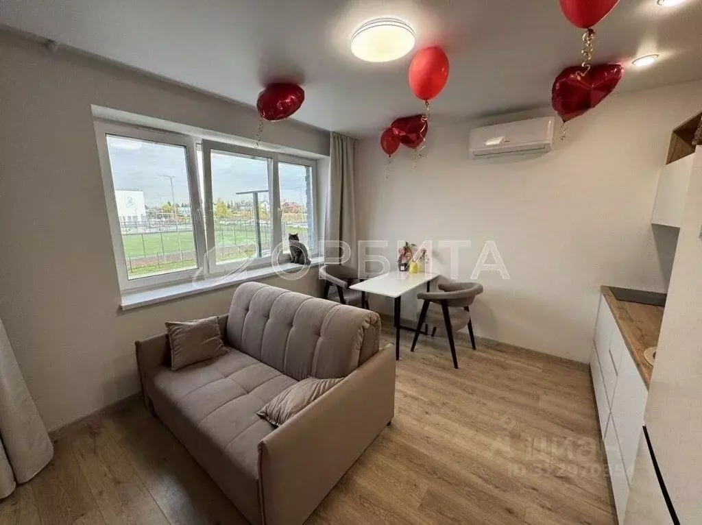 1-к кв. Тюменская область, Тюмень ул. Новоселов, 103 (37.7 м) - Фото 2