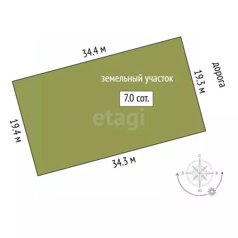 Участок в Тюменская область, Тюменский муниципальный округ, Серебряный ... - Фото 2