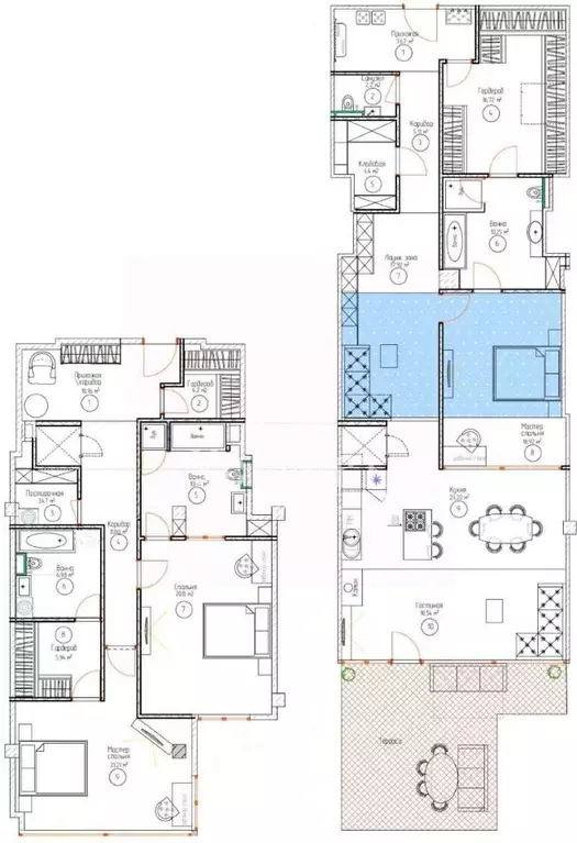 4-к кв. Москва 2-я Брестская ул., 6 (236.3 м) - Фото 2