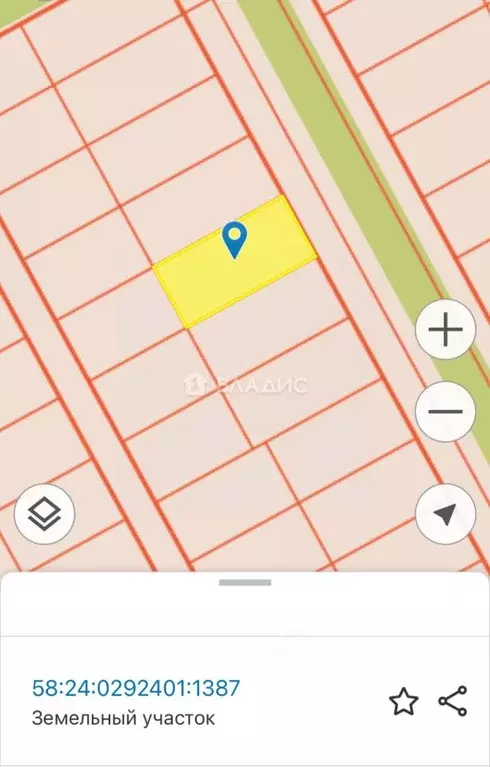 Участок в Пензенская область, Пензенский район, Мичуринский сельсовет, ... - Фото 2