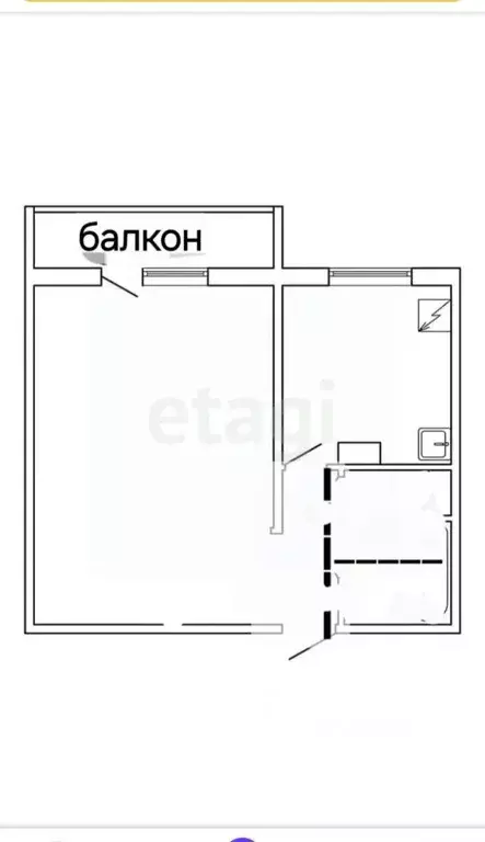 1-к кв. Смоленская область, Смоленск ул. Нормандия-Неман, 17к2 (38.2 ... - Фото 0