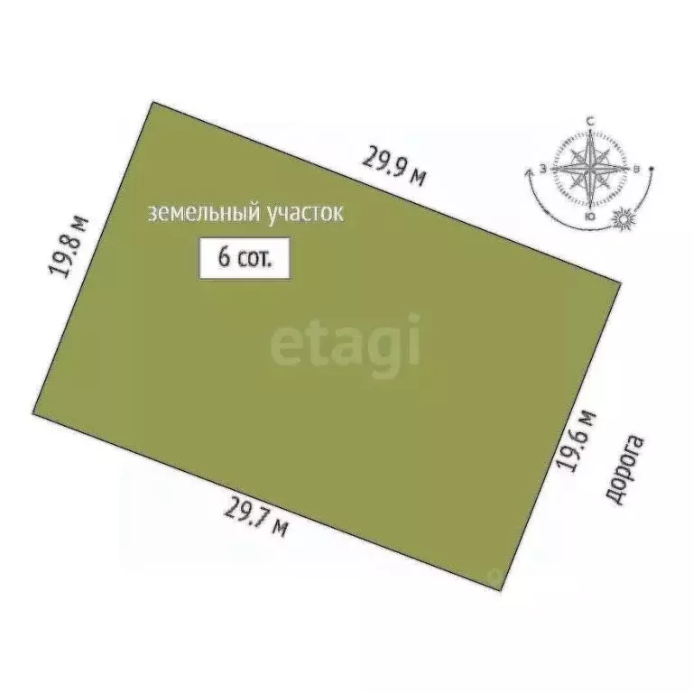 Участок в Крым, Ленинский район, Семисотское с/пос, с. Каменское ул. ... - Фото 1