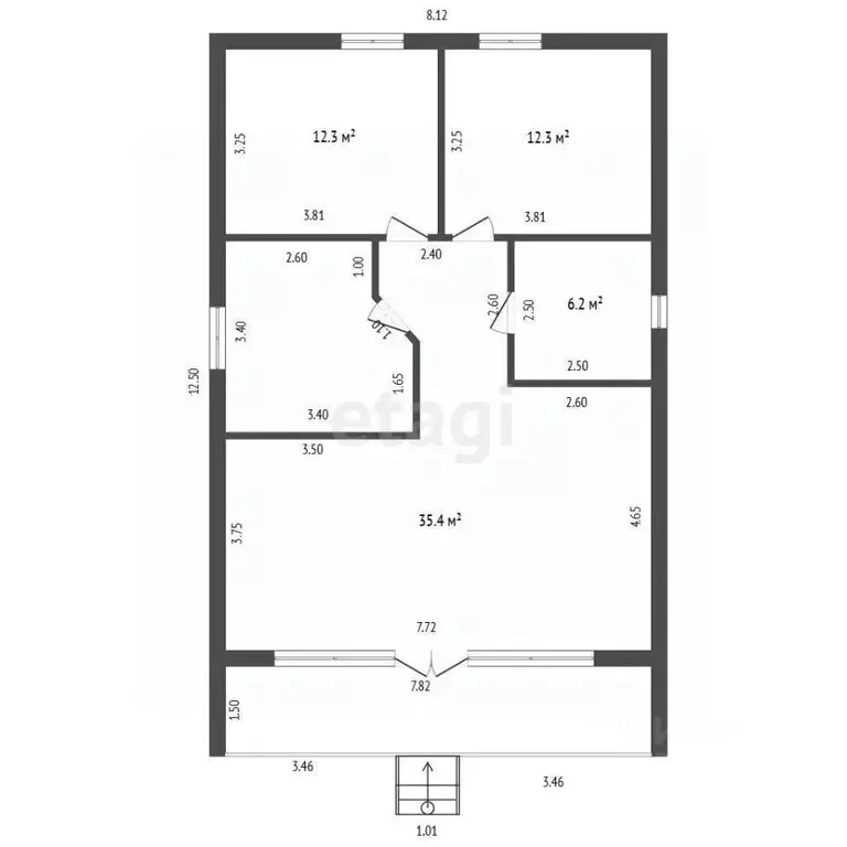 Дом в Московская область, Домодедово городской округ, д. Минаево, ... - Фото 2