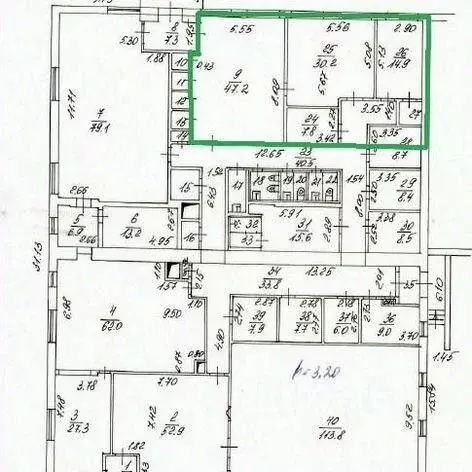 Помещение свободного назначения в Москва Новочеркасский бул., 44 (115 ... - Фото 2