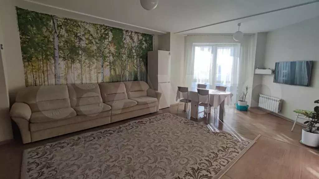 3-к. квартира, 84 м, 4/25 эт. - Фото 1