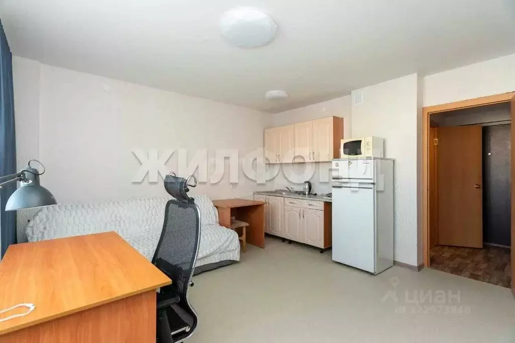 Студия Новосибирская область, Новосибирск ул. Петухова, 95/4 (24.0 м) - Фото 2