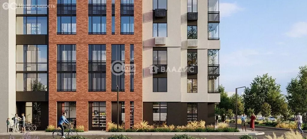 1-комнатная квартира: Воронеж, улица Ломоносова, 114Ю (28.75 м) - Фото 1