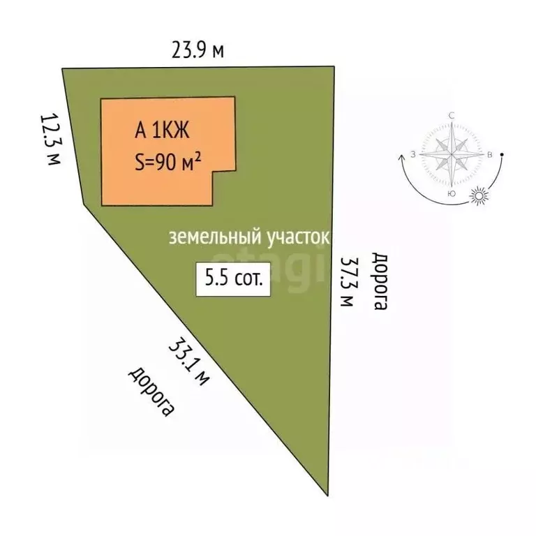 Дом в Тюменская область, Тюмень Казарово мкр, ул. 1-я Молодежная (90 ... - Фото 2