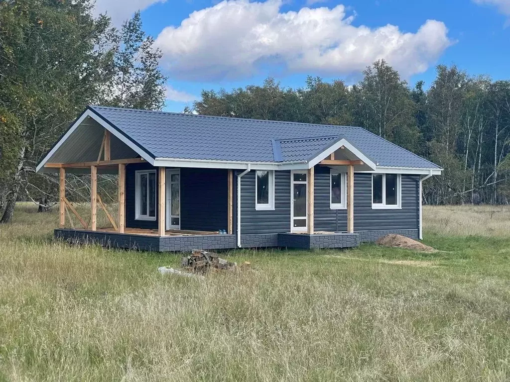 Дом в Омская область, Омское с/пос, д. Зеленовка ул. Восточная (55 м) - Фото 1