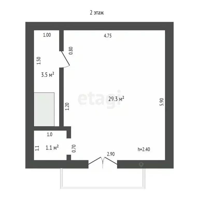 2-к кв. Крым, Феодосия ш. Керченское, 76 (67.4 м) - Фото 2