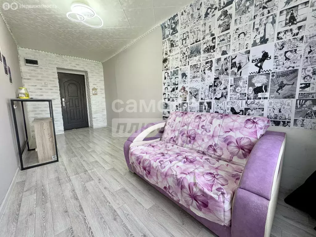 1к в 5-комнатной квартире (18.6 м) - Фото 0