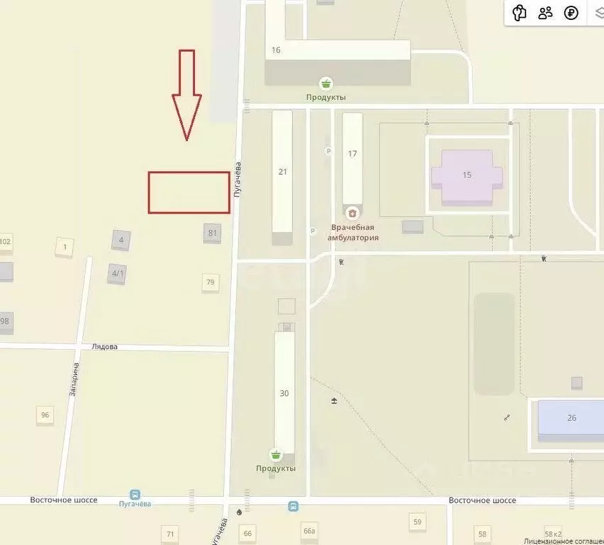 Участок в Хабаровский край, Комсомольск-на-Амуре пос. Менделеева,  ... - Фото 2