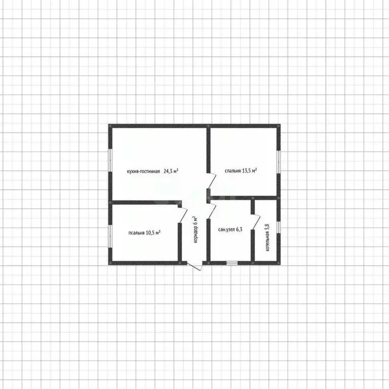 Дом в Краснодарский край, Белореченский район, Родниковское с/пос, ... - Фото 2