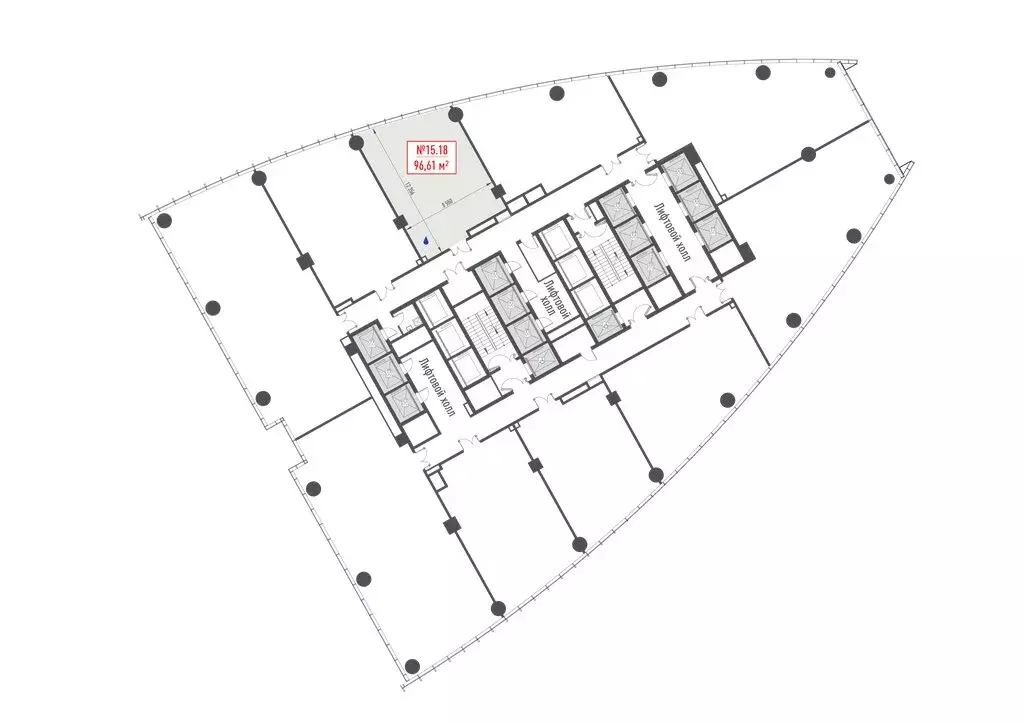 Офис (96.61 м) - Фото 2