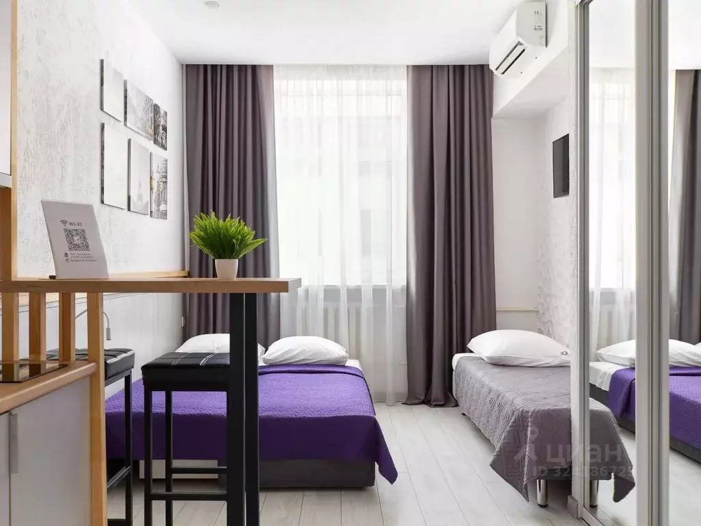 1-к кв. Татарстан, Казань ул. Парижской Коммуны, 4 (25.0 м) - Фото 1