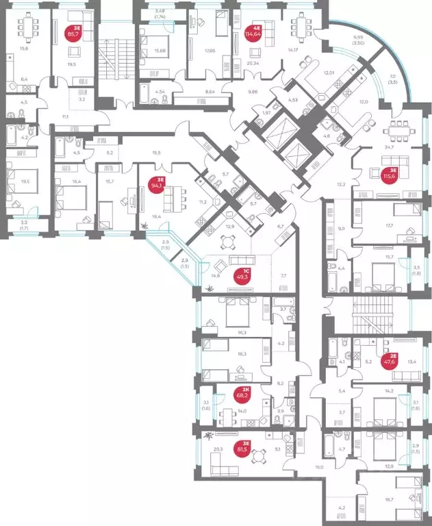 3-к кв. Пермский край, Пермь Советская ул., 16 (81.5 м) - Фото 2