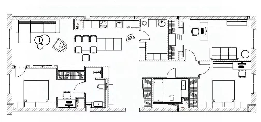 4-к кв. Санкт-Петербург Петровский просп., 2с2 (116.0 м) - Фото 1