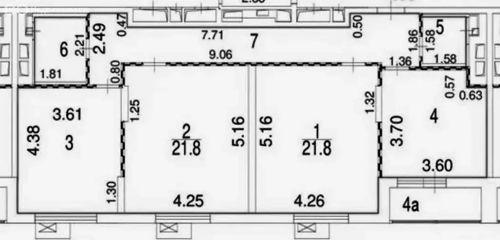 3-комнатная квартира: Москва, Очаковское шоссе, 7 (97.8 м) - Фото 1