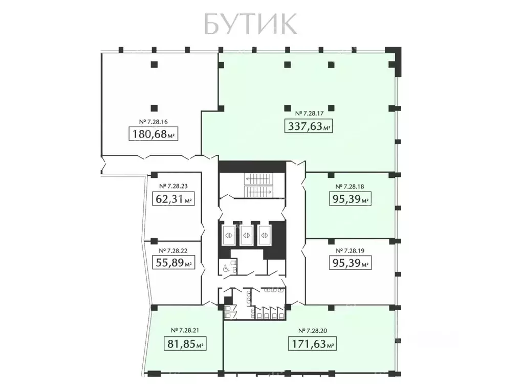 Офис в Санкт-Петербург Левашовский просп., 13И (687 м) - Фото 2