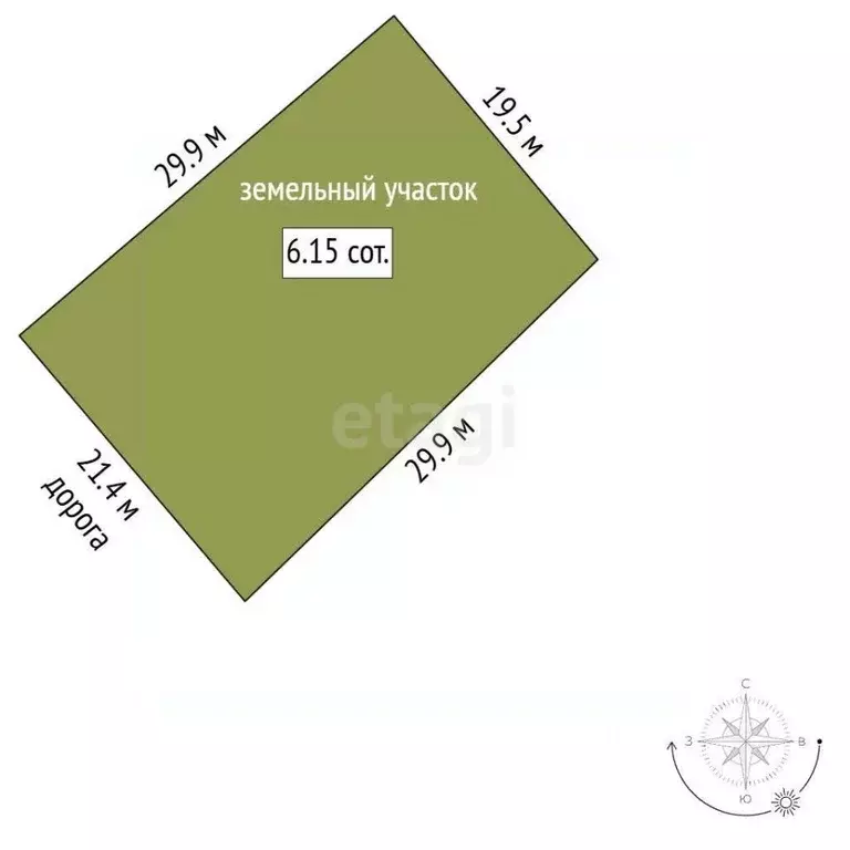 Участок в Крым, Симферопольский район, Кольчугинское с/пос, с. ... - Фото 2