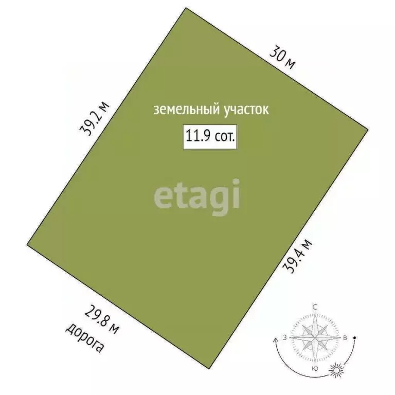 Участок в Ростовская область, Азов Азовский район,  (11.85 сот.) - Фото 2