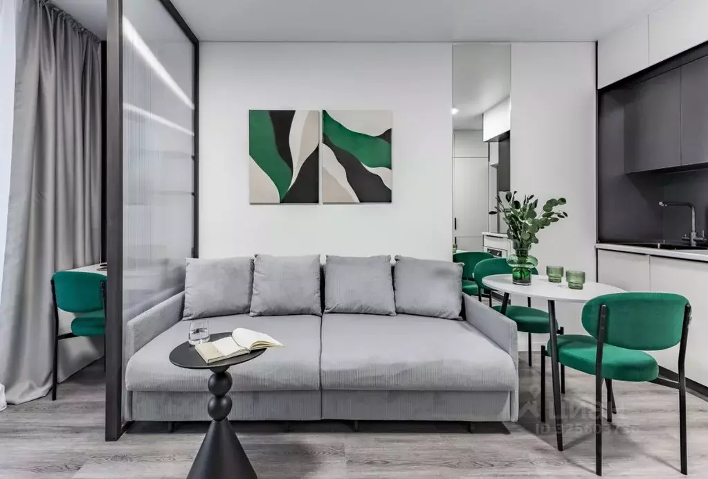 Студия Санкт-Петербург просп. Обуховской обороны, 36 (24.9 м) - Фото 2