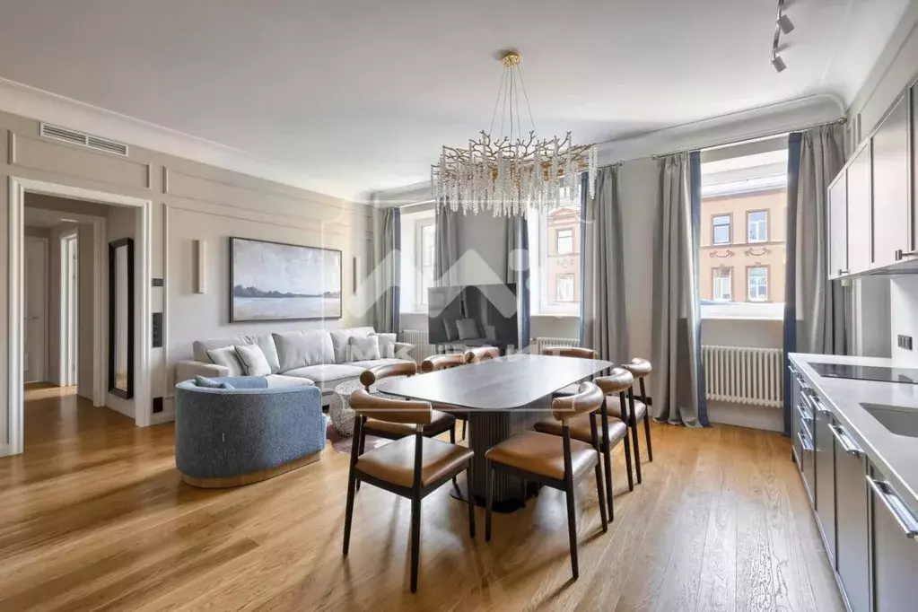 3-к кв. Санкт-Петербург Литейный просп., 30 (93.0 м) - Фото 1