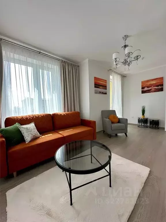 2-к кв. Калининградская область, Янтарный пгт ул. Советская, 104б ... - Фото 1