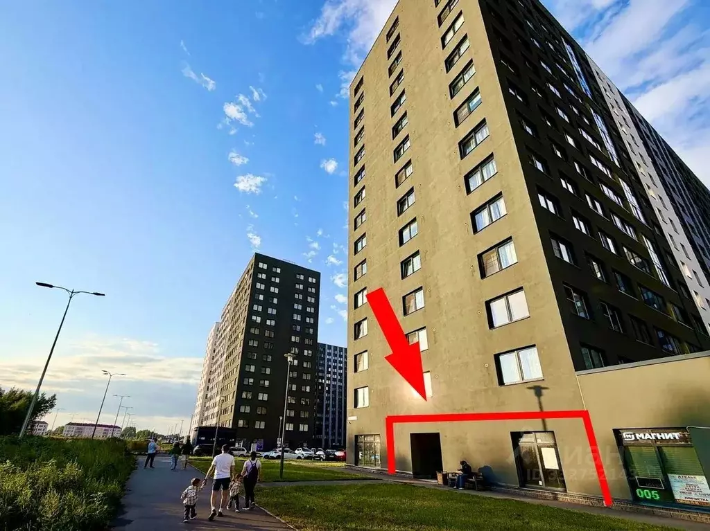 Помещение свободного назначения в Санкт-Петербург пос. Парголово, ул. ... - Фото 1