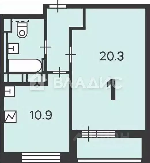 1-к кв. Москва ул. 2-я Марьиной рощи, 3 (39.6 м) - Фото 2
