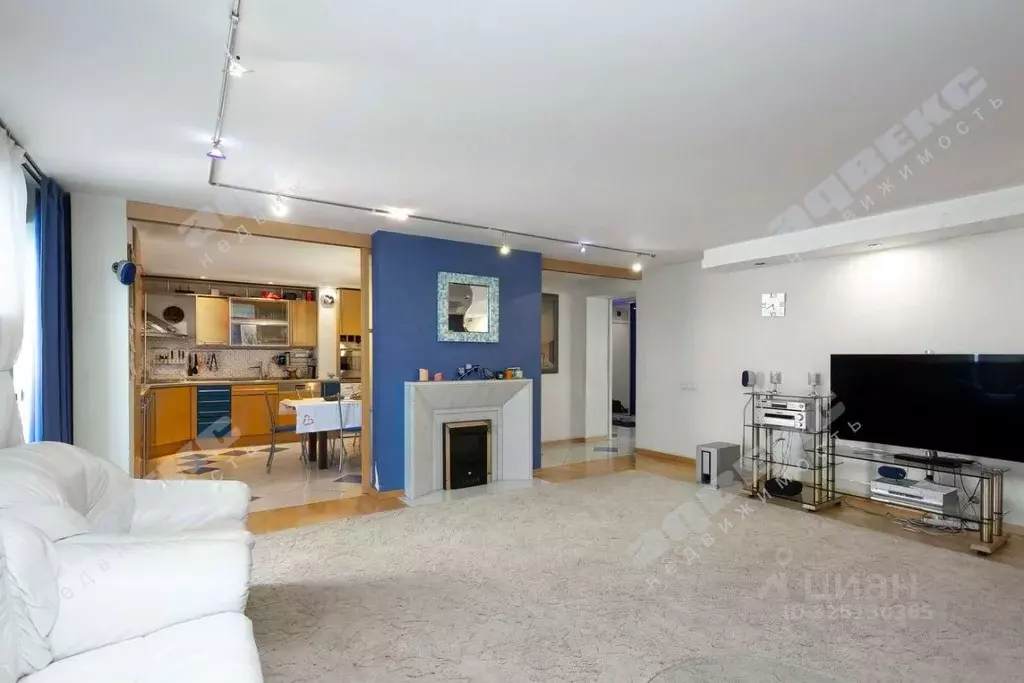 4-к кв. Санкт-Петербург ул. Кораблестроителей, 12к2 (108.5 м) - Фото 1