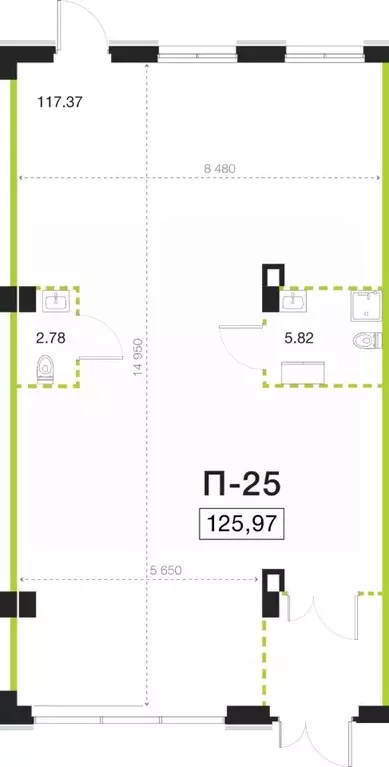 Помещение свободного назначения в Санкт-Петербург Легенда ... - Фото 1