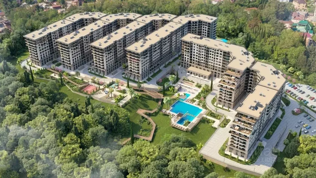 1-к кв. Краснодарский край, Сочи ул. Ленина, 280А (30.9 м) - Фото 0
